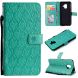 Чехол UniCase Leaf Wallet для Samsung Galaxy A6 2018 (A600) - Cyan. Фото 1 из 8