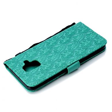 Чехол UniCase Leaf Wallet для Samsung Galaxy A6 2018 (A600) - Cyan