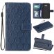 Чохол UniCase Leaf Wallet для Samsung Galaxy J4+ (J415) - Dark Blue