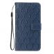 Чохол UniCase Leaf Wallet для Samsung Galaxy J4+ (J415) - Dark Blue