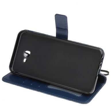 Чохол UniCase Leaf Wallet для Samsung Galaxy J4+ (J415) - Dark Blue