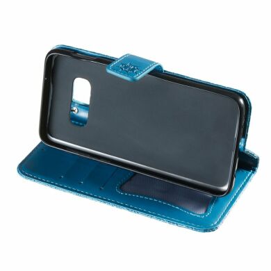 Чехол UniCase Leaf Wallet для Samsung Galaxy S10e (G970) - Baby Blue