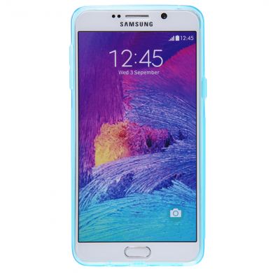 Силіконова накладка NILLKIN Nature TPU для Samsung Galaxy Note 5 (N920), Блакитний