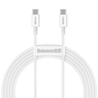 Кабель Baseus Superior Series 2 Type-C to Type-C (100W, 2m) P10365200211-04 - White