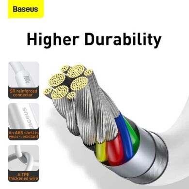 Кабель Baseus Superior Series 2 Type-C to Type-C (100W, 2m) P10365200211-04 - White