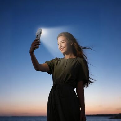 Кольцевая лампа Hoco K160 - White