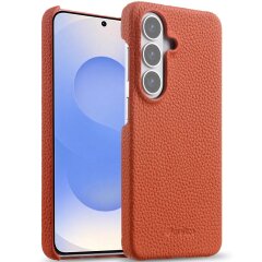 Шкіряний чохол MELKCO Leather Case для Samsung Galaxy S26 (S942) - Orange