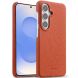 Шкіряний чохол MELKCO Leather Case для Samsung Galaxy S26 (S942) - Orange