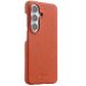 Шкіряний чохол MELKCO Leather Case для Samsung Galaxy S26 (S942) - Orange