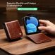 Кожаный чехол QIALINO Classic Case (FF) для Samsung Galaxy Flip 8 - Brown. Фото 6 из 12