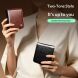Кожаный чехол QIALINO Classic Case (FF) для Samsung Galaxy Flip 8 - Brown. Фото 7 из 12