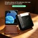 Кожаный чехол QIALINO Classic Case (FF) для Samsung Galaxy Flip 8 - Brown. Фото 8 из 12