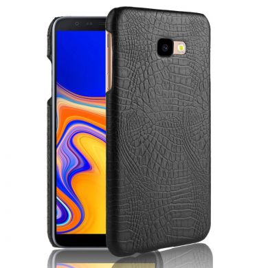 Пластиковий чохол Deexe Croco Style для Samsung Galaxy J4+ (J415) - Black