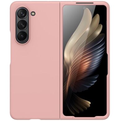 Пластиковый чехол Deexe Hard Shell (FF) для Samsung Galaxy Fold 5 - Pink