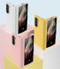 Пластиковый чехол Deexe Hinge Case для Samsung Galaxy Fold 6 - Yellow. Фото 8 из 9