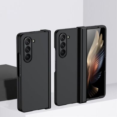 Пластиковый чехол Deexe Hinge Case для Samsung Galaxy Fold 6 - Black