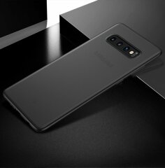 Пластиковий чохол X-LEVEL Ultra-thin 0.4mm для Samsung Galaxy S10 Plus (G975) - Transparent Black