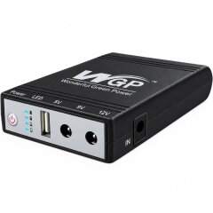 Портативный источник питания для роутера ArmorStandart 103 DC mini UPS (10400mAh) - Black