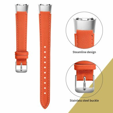 Ремінець Deexe Color Strap для Samsung Galaxy Gear Fit (SM-R370) - Orange