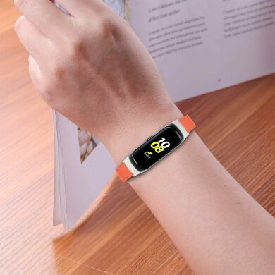 Ремешок Deexe Color Strap для Samsung Galaxy Gear Fit (SM-R370) - Orange