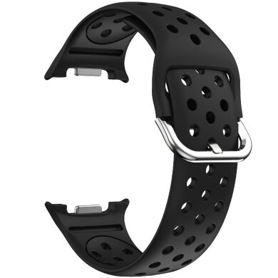 Ремешок Deexe Dual Color для Samsung Galaxy Watch 8 (40/44mm) / 8 Classic - Black