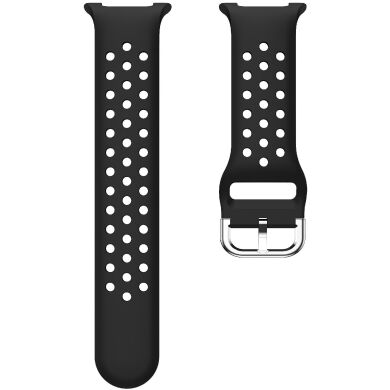 Ремешок Deexe Dual Color для Samsung Galaxy Watch 8 (40/44mm) / 8 Classic - Black