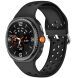 Ремешок Deexe Dual Color для Samsung Galaxy Watch 8 (40/44mm) / 8 Classic - Black. Фото 2 из 6