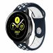 Ремешок Deexe Dual Color для Samsung Galaxy Watch Active - Blue / White. Фото 2 из 3