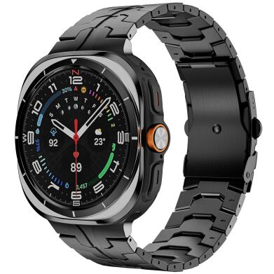 Ремешок Deexe Metal Strap для Samsung Galaxy Watch 8 (40/44mm) - Black