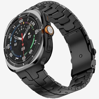 Ремешок Deexe Metal Strap для Samsung Galaxy Watch 8 (40/44mm) - Black