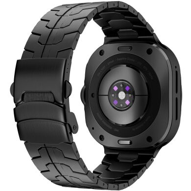 Ремешок Deexe Metal Strap для Samsung Galaxy Watch 8 (40/44mm) - Black