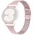 Ремінець Deexe Milanese Bracelet для Samsung Galaxy Watch 4 / 4 Classic / 5 / 5 Pro / 6 / 6 Classic / 7 / FE - Rose Pink