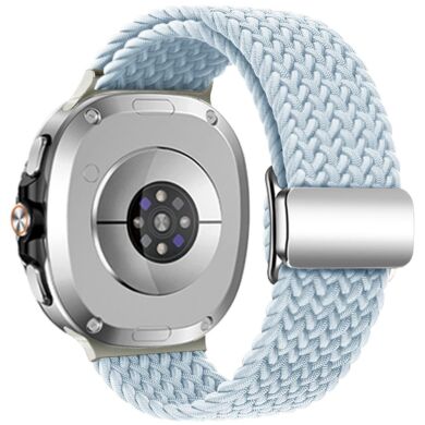 Ремешок Deexe Nylon Bracelet для Samsung Galaxy Watch 8 (40/44mm) / 8 Classic - Blue