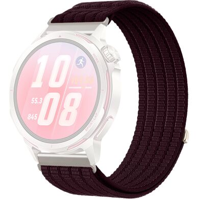 Ремінець Deexe Soft Weave для для годинників з шириною кріплення 22мм - Smoky Purple