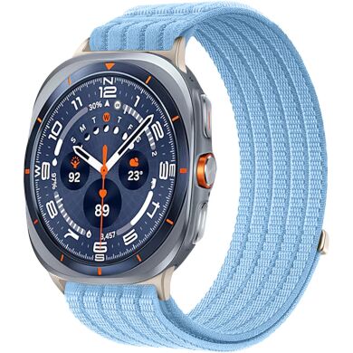 Ремешок Deexe Soft Weave для Samsung Galaxy Watch Ultra (47mm) / Ultra (2025) - Baby Blue