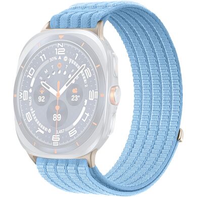 Ремешок Deexe Soft Weave для Samsung Galaxy Watch Ultra (47mm) / Ultra (2025) - Baby Blue