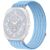 Ремешок Deexe Soft Weave для Samsung Galaxy Watch Ultra (47mm) / Ultra (2025) - Baby Blue