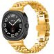 Ремінець Deexe Stainless Steel QuickFit для Samsung Galaxy Watch Ultra (2025) - Gold