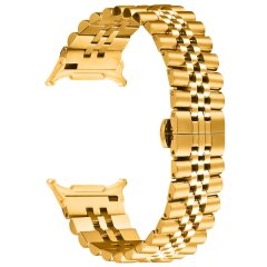 Ремешок Deexe Stainless Steel QuickFit для Samsung Galaxy Watch Ultra (2025) - Gold