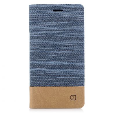 Чохол-книжка UniCase Cross Texture для Samsung Galaxy J3 2017 (J330), Блакитний