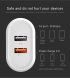 Сетевое зарядное устройство BASEUS Bojure Series (2USB, 1xQuickCharge QC3.0 23W) - White. Фото 10 из 18