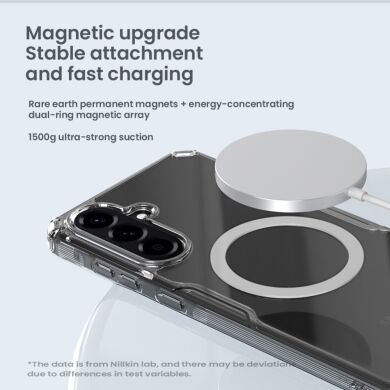 Силиконовый чехол NILLKIN Nature TPU Pro Magnetic для Samsung Galaxy A56 (A566) - Transparent