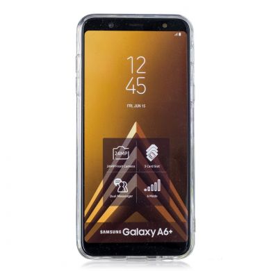 Силиконовый чехол UniCase 3D Diamond Pattern для Samsung Galaxy A6+ 2018 (A605) - Eiffel Tower