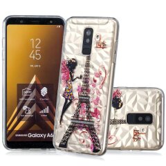 Силіконовий чохол UniCase 3D Diamond Pattern для Samsung Galaxy A6+ 2018 (A605)