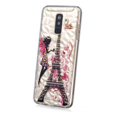 Силіконовий чохол UniCase 3D Diamond Pattern для Samsung Galaxy A6+ 2018 (A605)
