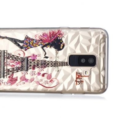 Силіконовий чохол UniCase 3D Diamond Pattern для Samsung Galaxy A6+ 2018 (A605)