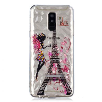 Силіконовий чохол UniCase 3D Diamond Pattern для Samsung Galaxy A6+ 2018 (A605)
