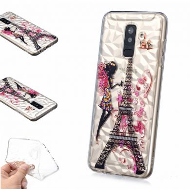 Силіконовий чохол UniCase 3D Diamond Pattern для Samsung Galaxy A6+ 2018 (A605)