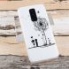 Силиконовый (TPU) чехол Deexe Life Style для Samsung Galaxy A6+ 2018 (A605) - Lovers and Dandelion. Фото 7 из 7