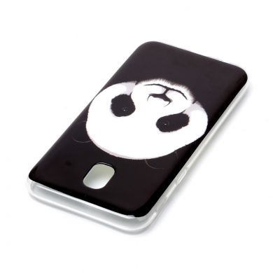 Силиконовый (TPU) чехол Deexe Life Style для Samsung Galaxy J5 2017 (J530) - Panda Pattern B